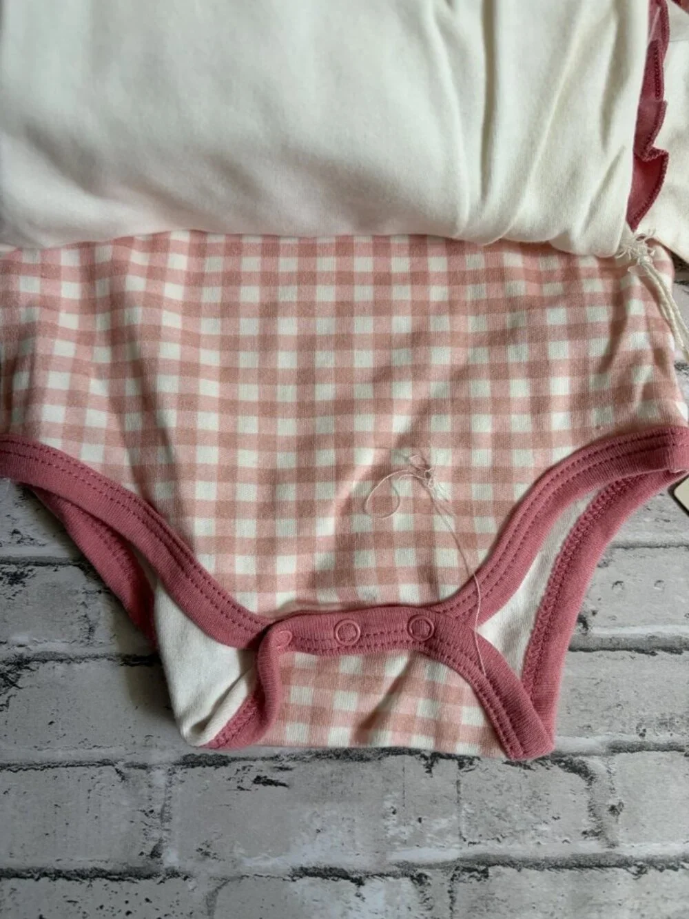 Chickpea Girls 3pk Pink One Piece Size 6-9mo NWT